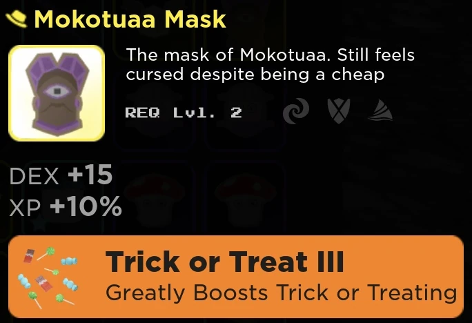 Mokotuaa Mask | Vesteria Wiki | Fandom