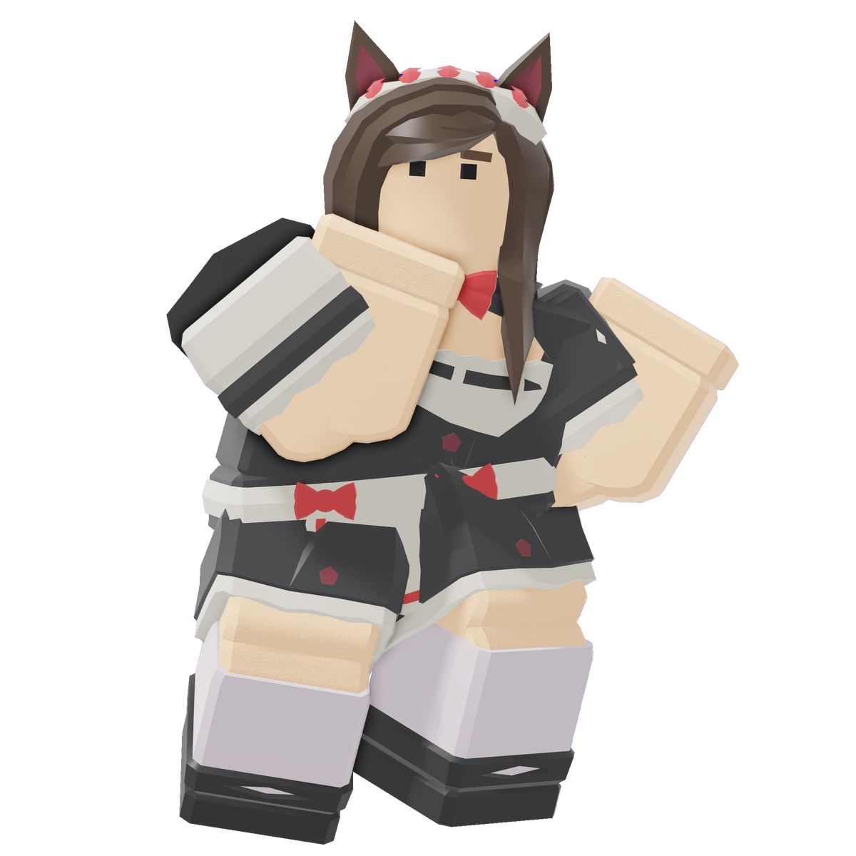 Blocky Avatar (Girl) - Roblox