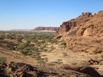 Typical landscape in northern Kasar Filatho