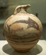 Vase, 33rd century BP, Mycen Palace Museum, Mycen (Mokra)