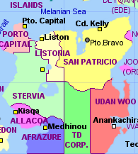 Geographical region with Listonia (LFS)