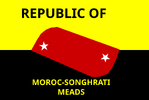 Flag of the Republic of Morac-Songhrati-Meads