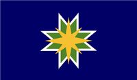 MN State Flag Proposal 2 - simplified of 1st one. Jon C. Good Aug 2016