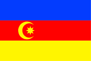 Nakhchivan flag proposal 2 by Turkmen Onest, May 2023.