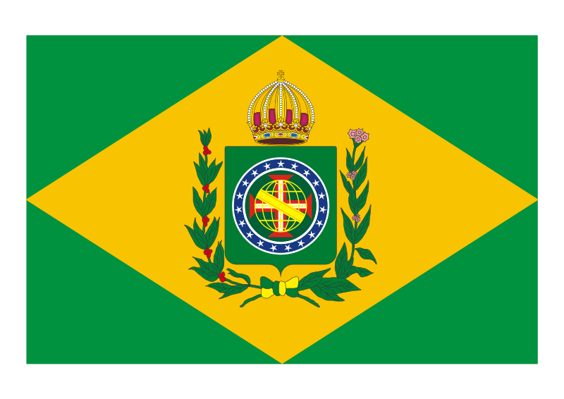 Flag of Brazil (1870-1889) : r/vexillology