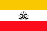 Proposed state flag, 2018. (black and white emblem)