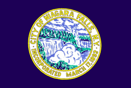 Flag of Niagara Falls, New York