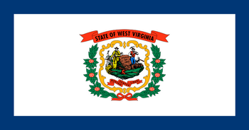 Flag of  West Virginia