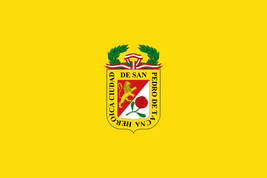 flag of the capital city of moquegua as unofficial regional flag