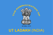 Banner of the Government of Ladakh.