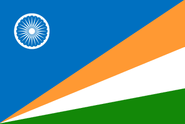 Flag of Andaman and Nicobar Islands by Sangfroid22, Aug 2015. (Reddit)
