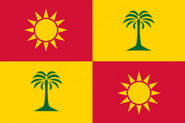 Touggourt Province flag proposal 1 by ABDkeys, May 2023.