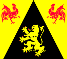 Flag of  Walloon Brabant