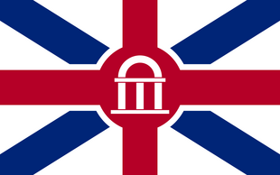 Georgia flag proposal 11 by Hans. Sep 2016. (details & more versions)
