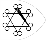 Flag of Brischan, according to Book of Knowledge of All Kingdoms. 14th century