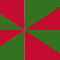Flags with new arrivals three stripes