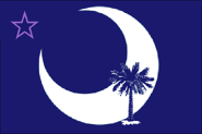 "Amethyst Star" for the state gemstone. Better shade of Indigo too. Palmetto tree on a larger Gorget. Design by Rotten Ali