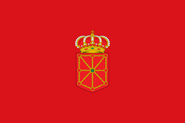 Current flag, based on that of 1910, and approved in 1982. It changes the tone of red in the background, stylizing the crown and shield, in addition to adding a definitive 2:3 ratio to the flag.