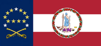 Virginia State Flag Proposal No. 25c Designed By: Stephen Richard Barlow 20 NOV 2014 at 0621 HRS CST