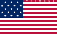 Flag of Vermont, May 1, 1804 – Oct. 19, 1837