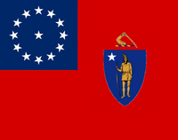 Massachusetts State Flag Proposal No 2 Designed By Stephen Richard Barlow 13 AuG 2014 at 1500hrs cst