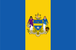 Current flag of Philadelphia