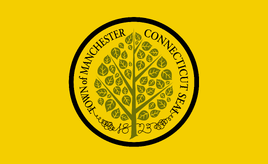 Flag of Manchester, Connecticut
