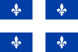 Flag of  Quebec