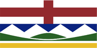 Alberta Provincial Flag design by NATHANIEL TANG on 11 JUNE 2015 at 22:33 UTC. Based on the shield of the arms of Alberta