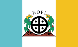 'Naatoyla' flag of the Hopi Nation
