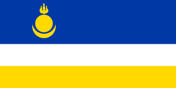 Flag of  Buryatia