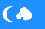 Flag of Uzbek Antarctica (unofficial)