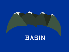 Flag of Basin, Wyoming