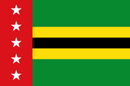 Flag of Santander Department 1972-2004
