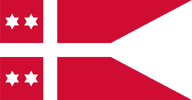 Rank flag for an Admiral