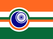 India flag proposal by Lewis Designs, May 2025.