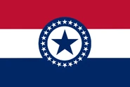 Missouri state flag proposed by Ken Morton, Apr 2018.