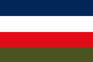Mascara Province flag proposal by RandomContentGuy, Aug 2025.