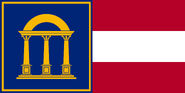 Georgia flag proposal by Achaley.