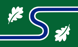 Flag of Silverton, Oregon