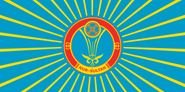 Flag of Nur-Sultan 2019–2022.
