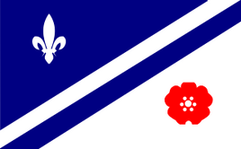 Flag of the Franco-Albertans