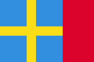 Redesign made by Etzharai: simplified cross, based on both official flag and old Kingdom of Asturias Flag.
