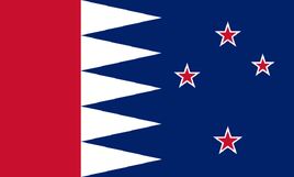 Unofficial flag of the Kermadec Islands