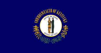 Flag of  Kentucky
