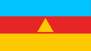 Nakhchivan people flag by SagoShader2021, Apr 2023.