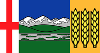 Alberta flag design by nhprman July 2016