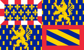 Flag of  Bourgogne-Franche-Comté