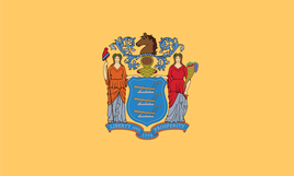Flag of  New Jersey