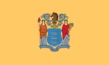 Flag of  New Jersey